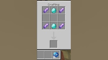 me craft a arrow and bow🏹#minecraft #mcpe #shorts