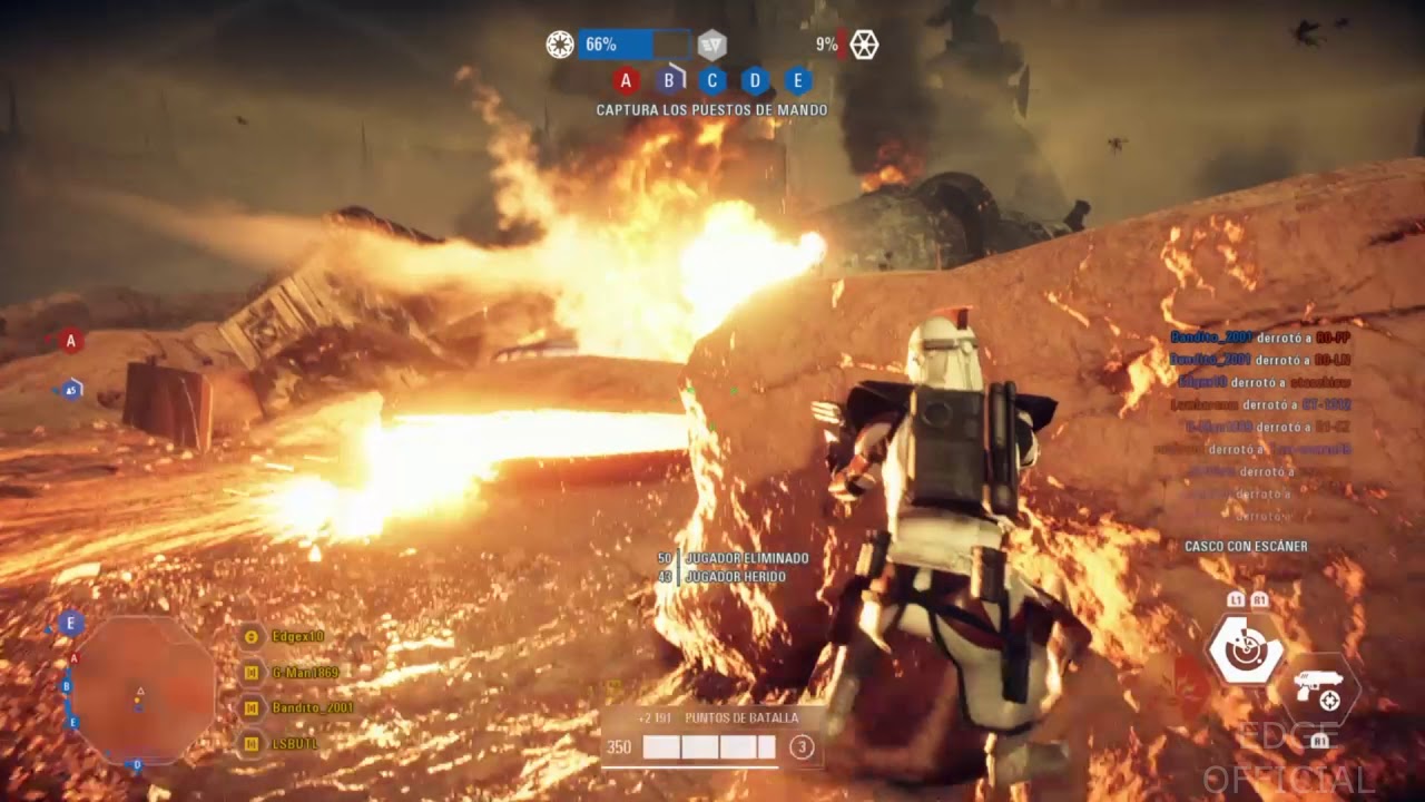 STAR WARS BATTLEFRONT II GEONOSIS THE BEST BATTLE - YouTube
