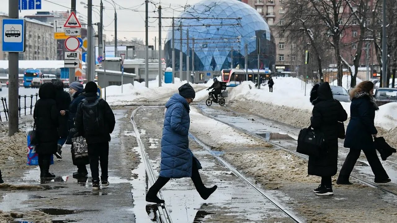 Весенняя оттепель надвигается на Центральную Россию