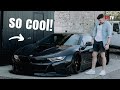 LIBERTY WALK BMW i8 (PUBLIC REACTION) - ONLY ONE IN EUROPE