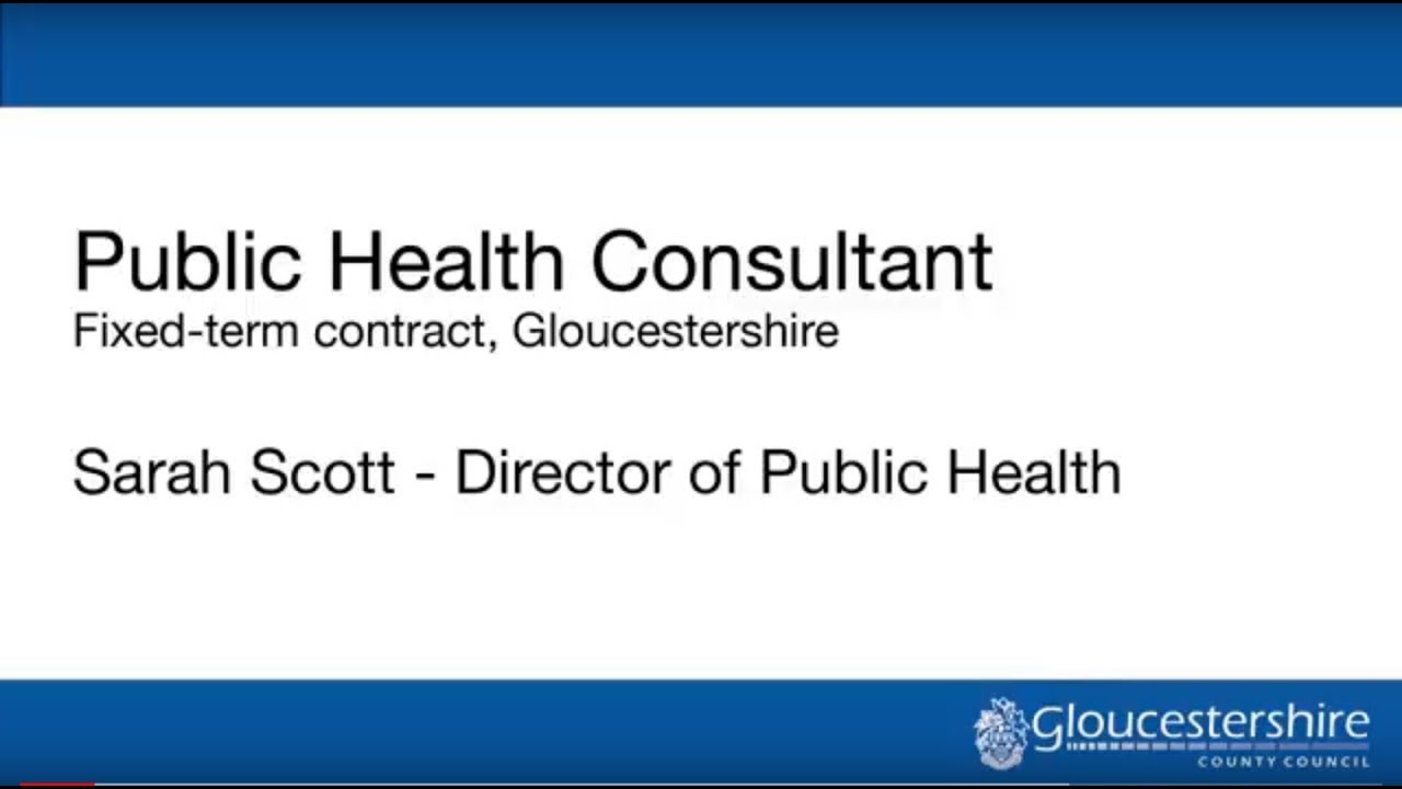 Public Health Consultant YouTube