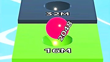 Ball Run Infinity Number ! All Levels Gameplay (1032-1039) android, ios