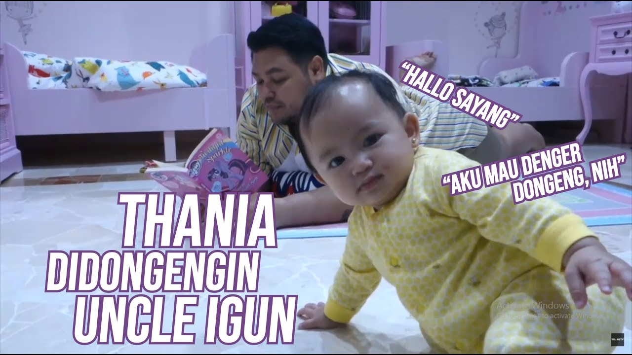 Bacain Dongeng Buat Thania yang Super Gemes | DIARY THE ONSU (18/5/20) P3