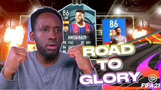 POTM ANSU FATI SAVES ME AGAIN! FiFA 21 Ultimate Team