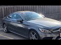 2017 Mercedes Benz  C300 Windshield Replacement (coupe)