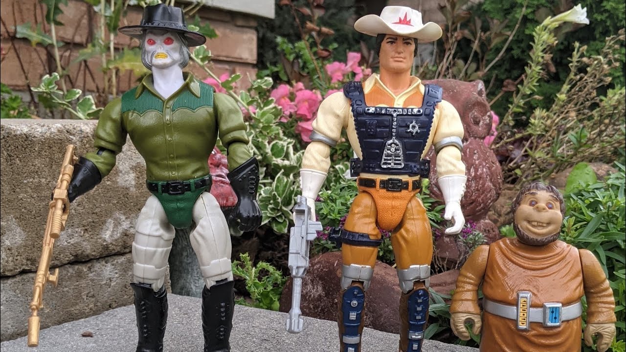 80s Nostalgia Bravestarr Action figures Lost Treasures of the Past