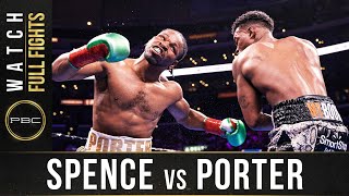 Spence vs Porter FULL FIGHT: September 28, 2019 - PBC on FOX PPV
