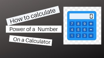 How to Solve Any Number On a simple Calculator  / Dirty Power