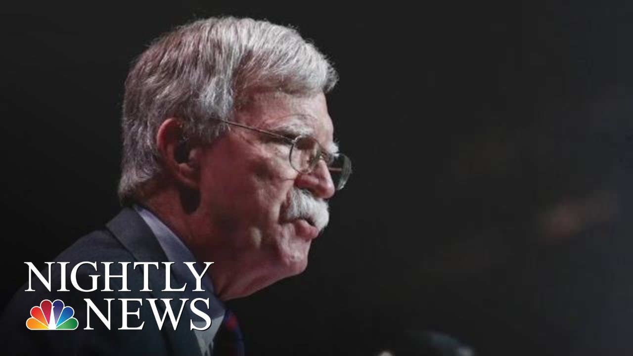President Donald Trump Fires National Security Adviser John Bolton In Tweet | NBC Nightly News