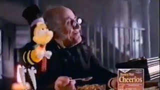 HONEY NUT CHEERIOS  1989 'Scrooge' Christmas Commercial