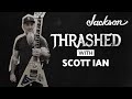 Anthraxs scott ian shows off his insane jackson collection  thrashed  jackson guitars