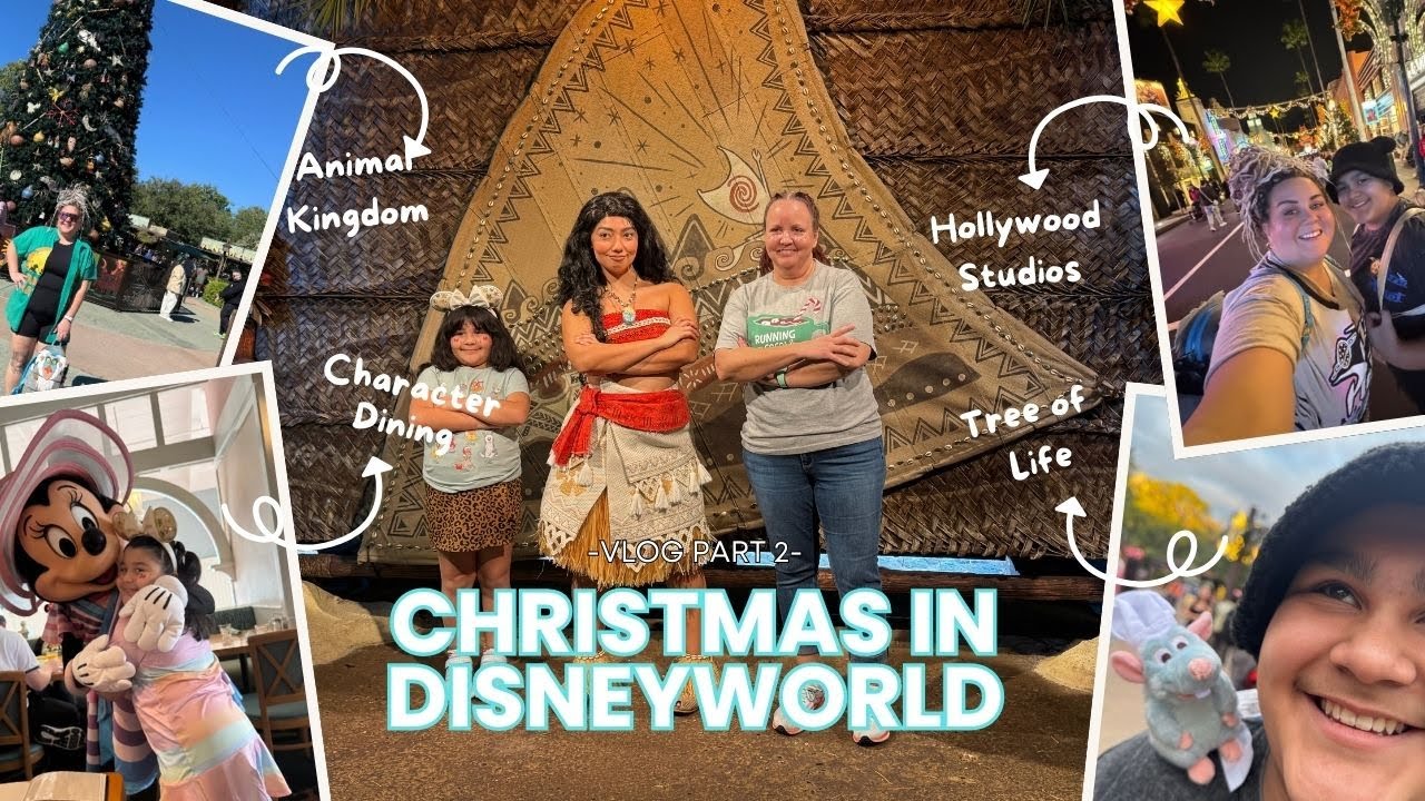 Disneyworld Vlog | Animal Kingdom, Hollywood Studios, and Character Dining