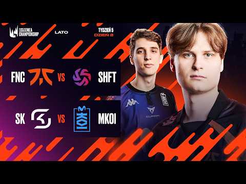 🔴FNATIC vs SHIFTERS🔴SK GAMING vs MOVISTAR KOI🔴W5D2 LEC SUMMER 2026🔴