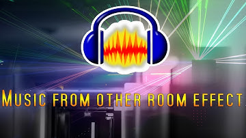 Audacity "other room lofi" tutorial! EASY and super QUICK!