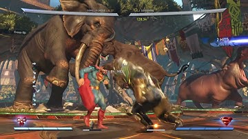 Gorilla Grodd tech - Meaty trait ground pound oki example and notes (Injustice 2)