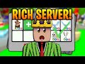 TRADING IN RICH ADOPT ME SERVER (ROBLOX)