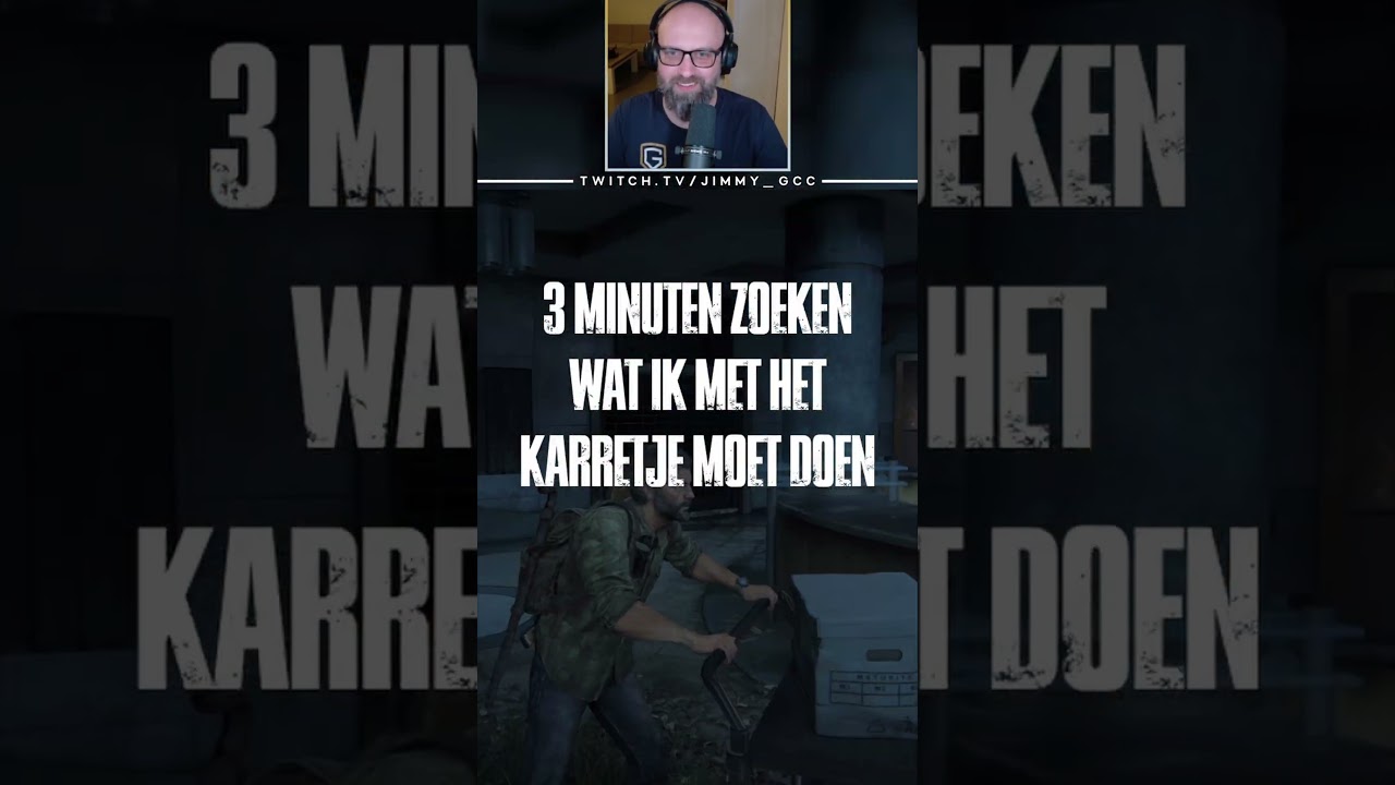 Het mysterie van het karretje 😅 #TheLastOfUsPart1 #tlou #gaming #vlaams #vlaamsestreamer