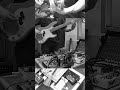 Improv heavy bass riff