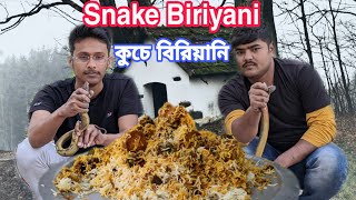 Snake Biriyani New Rrecipe || Kuche Biriyani New Recipe || Caught Snake And Cooked Biriyani