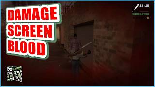 GTA San Andreas Damage Screen Blood Mod |Download & Install ||MOD 01| |Easy Tutorial|