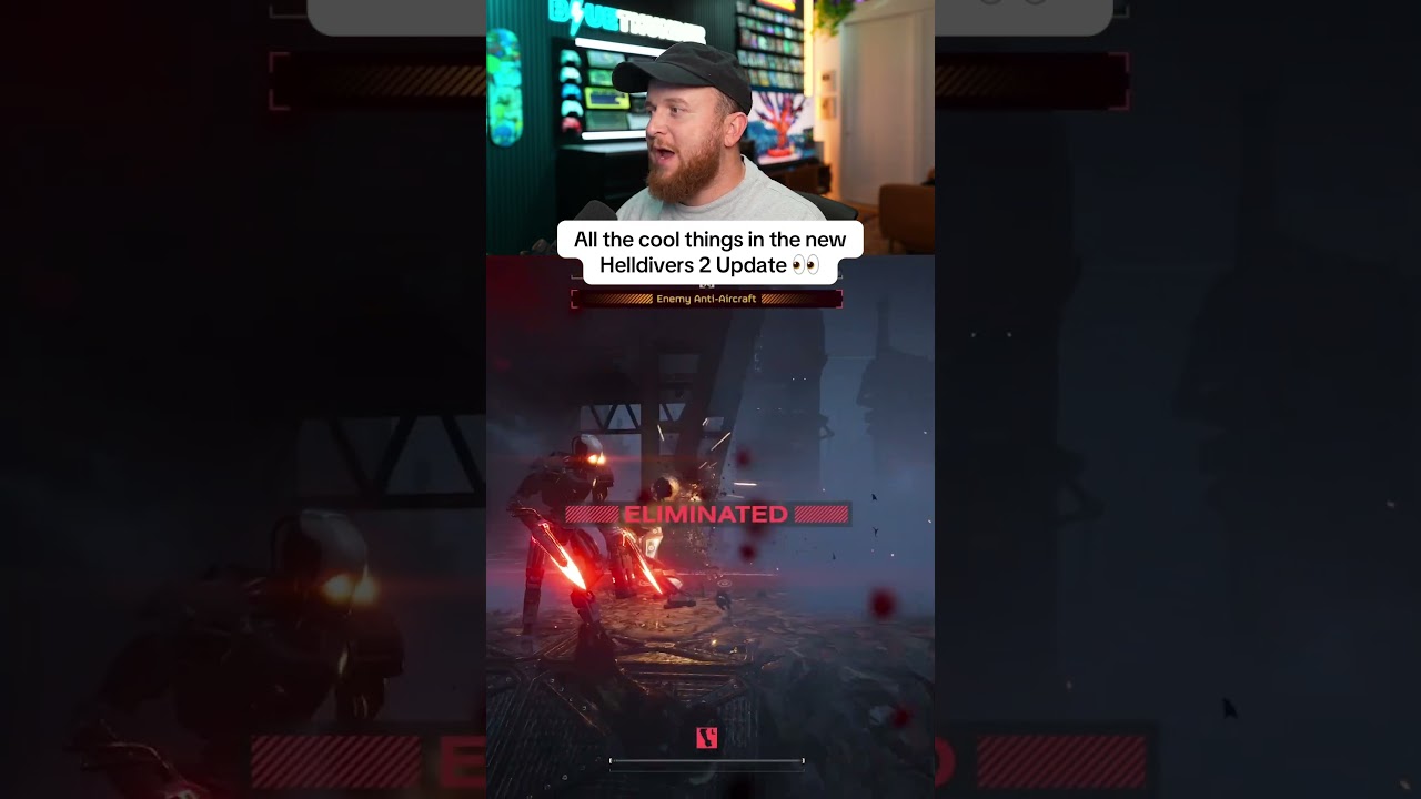 All the cool things in the new Helldivers 2 update Machinery of Oppression! #helldivers2 #gaming #ad