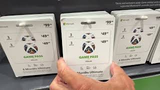 X Box Series X, Play Station 5,  Nintendo, Deals at Costco