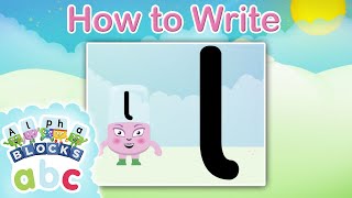 @officialalphablocks - Learn How to Write the Letter L | Straight Line | How to Write App screenshot 2