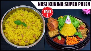 How to Make Nasi Kuning | Yellow Colored Indonesian Rice Dish (Part 1)