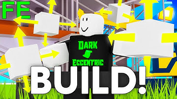 Roblox Fe Script Showcase: Fe Building
