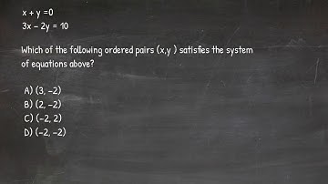 #3–Solving a real SAT math problem (Official Practice Test 2, Section 3, Question 2)