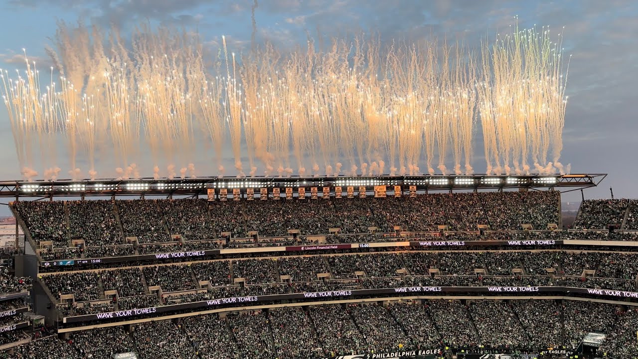 Philadelphia Eagles Rocky Intro & Kickoff - NFC Wild Card vs. Green Bay Packers - 1/12/2025