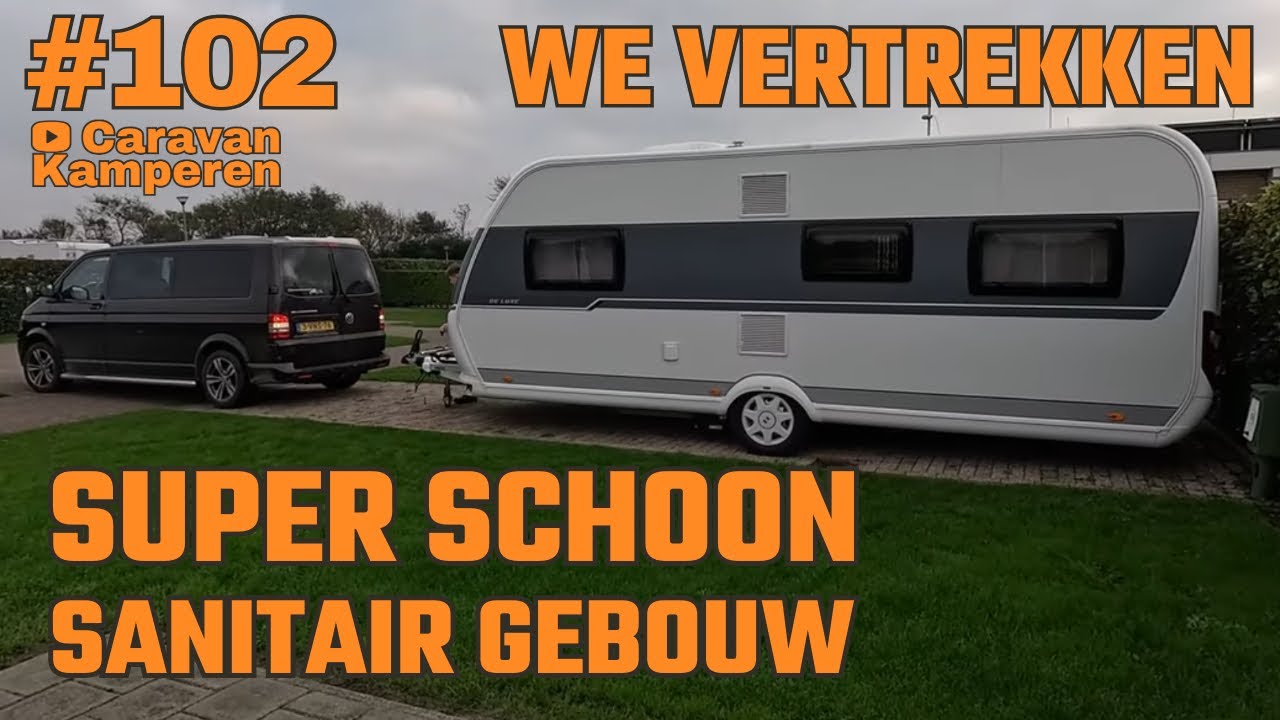 #vlog102 Super schoon sanitair op Camping Janse | We gaan naar huis