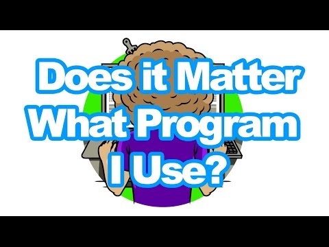 canon definicion Does It Matter What Video Editing Program I Have?