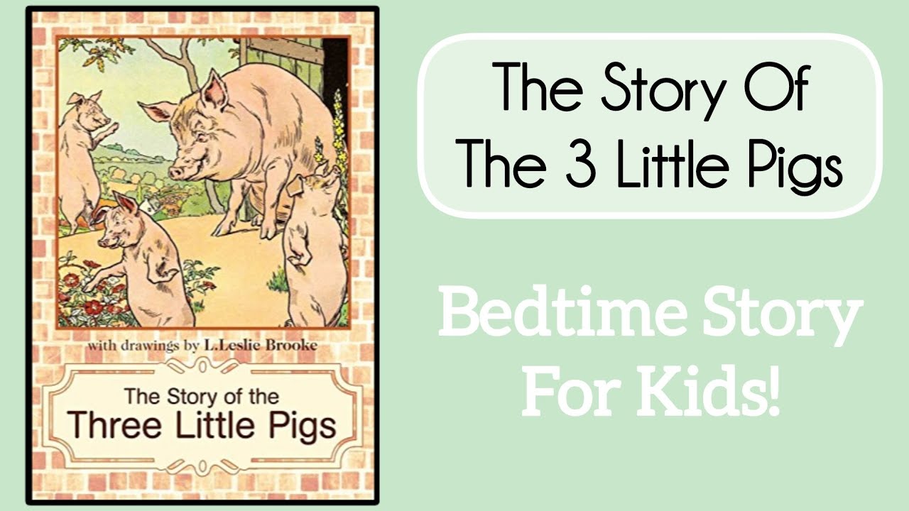 The Story Of The 3 Little Pigs 🐖 | Kids Story Read Aloud #kids #story # ...