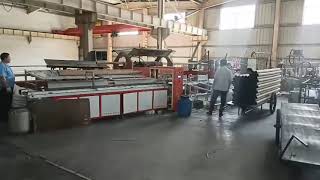 Fully automatic paper tube strap packaging machine