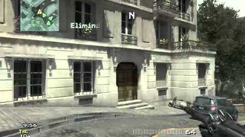 MW3 Spawn Throwing Knife on Resistance