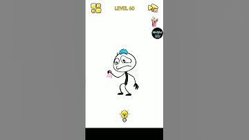 Troll Master Level 60 Draw One part 🎮🎮 - Brain Test | #shorts | walkthrough | Mahfuz FIFA