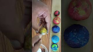 Solar System Model #solarsystemproject #solarsystem #shortsfeed #scienceproject #artandcraft