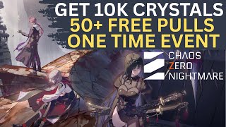 New Crystals Code In Chaos Zero Nightmare - Pulls For Everyone