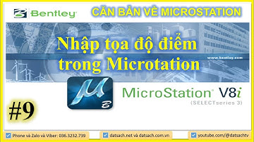 🎯 I.9. CĂN BẢN VỀ  MICROSTATION_Các chế độ bắt điểm (Snap Mode) trong Microtation V8i.