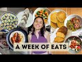 A week of realistic vegan meals  simple  fresh