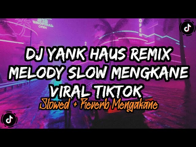 DJ YANK HAUS REMIX MELODY SLOW MENGKANE VIRAL TIKTOK (Slowed+Reverb) class=