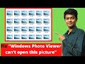 How To Fix "Windows Photo Viewer can’t open this picture" | Repair Corrupted Picture