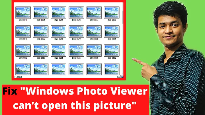 How To Fix "Windows Photo Viewer can’t open this picture" | Repair Corrupted Picture - DayDayNews