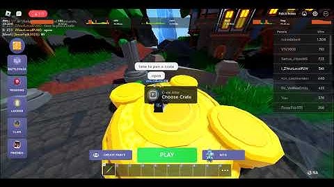 Opening A Lucky Crate! (Roblox Bedwars)