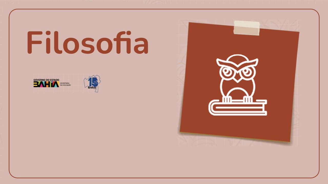 AULA DE FILOSOFIA 16/04/2026 3ª SÉRIE VESPERTINO
