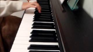 Video thumbnail of "レイトン教授のテーマ ピアノ"