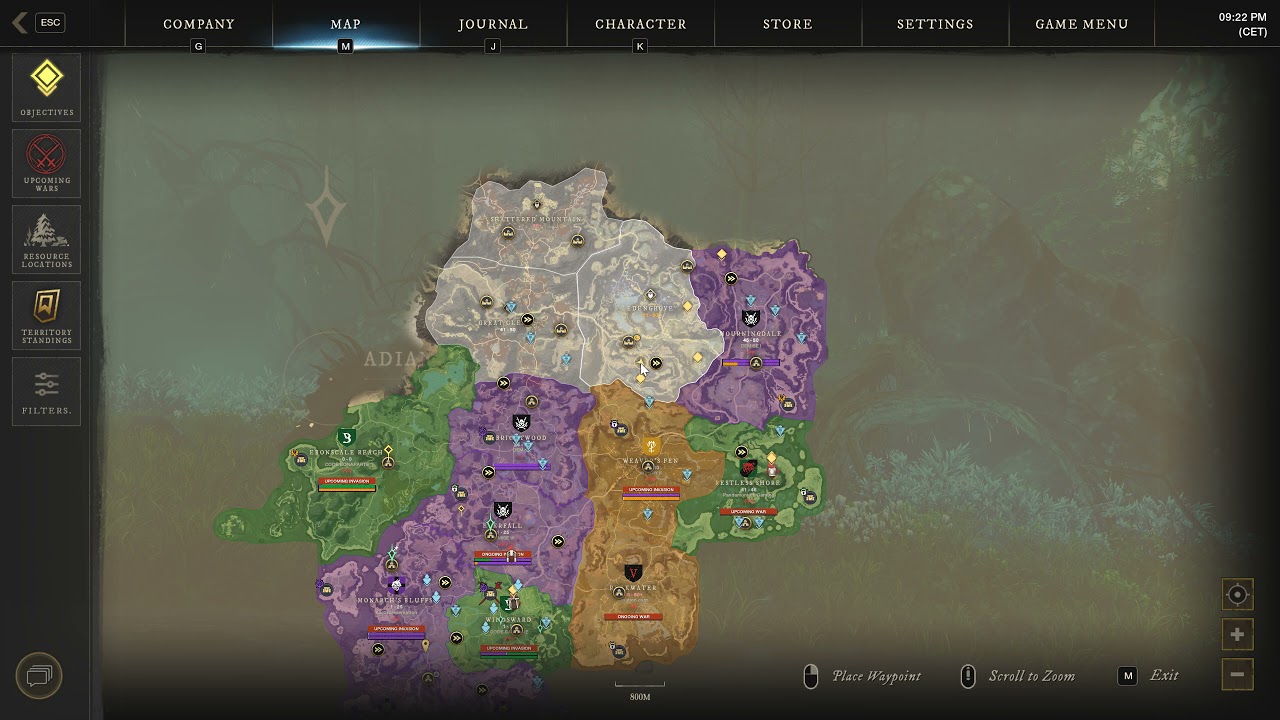 Where is Adiana Theron New World