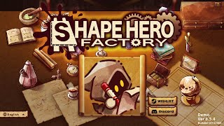 Shape Hero Factory - Factory Automation with RPG elements? screenshot 4