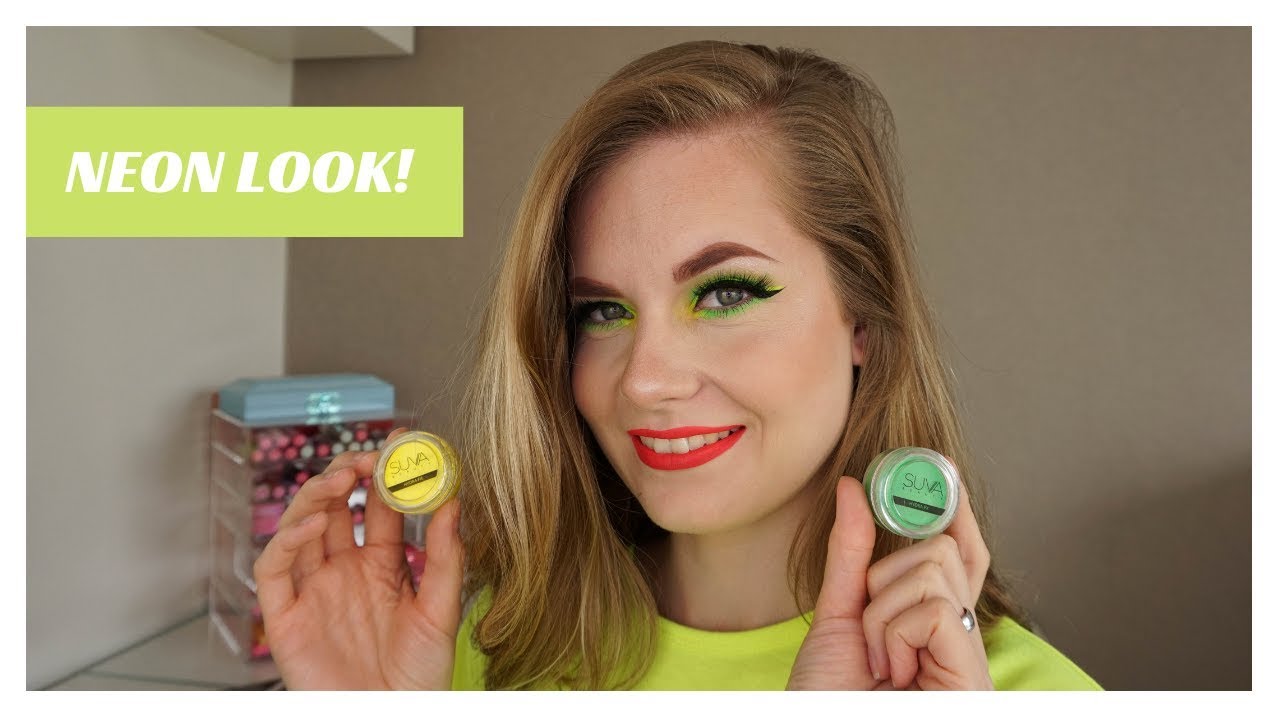 Neon Look with SuvaBeauty | MakeuPleuni